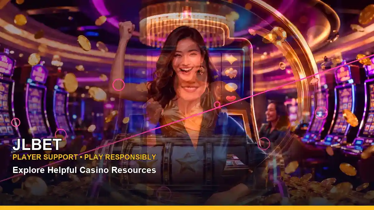 JLBET Golden Land mobile slot scene with bright neon visuals and phone-friendly gameplay
